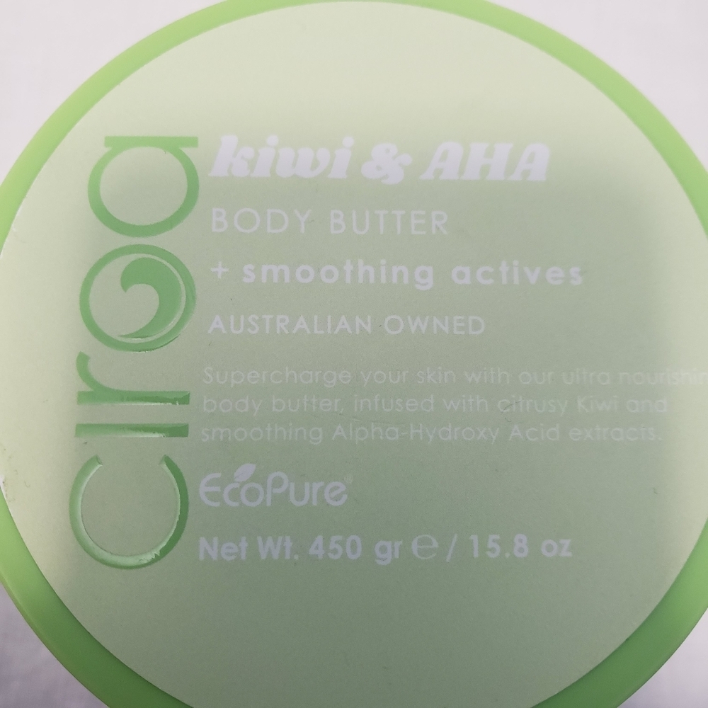 Ciroa Kiwi & AHA 2 pc set Shower Gel & Ciroa Kiwi & AHA Smoothing Body Butter - Picture 5 of 5